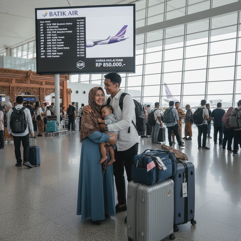 Batik Air (ID) — Rute ex Indonesia, Bagasi Umrah, Layanan | 2026