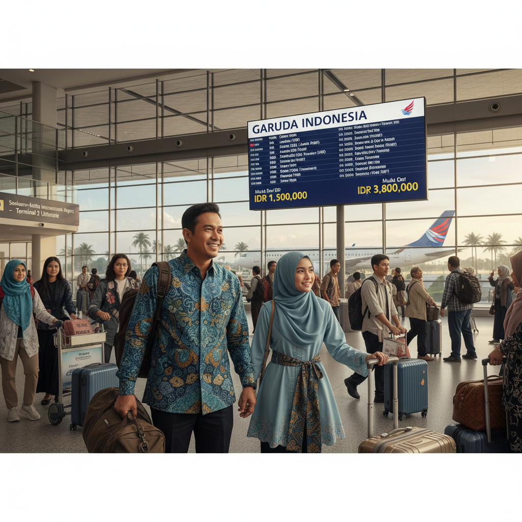 Garuda Indonesia (GA) — Rute ex Indonesia, Bagasi Umrah, Layanan | 2026