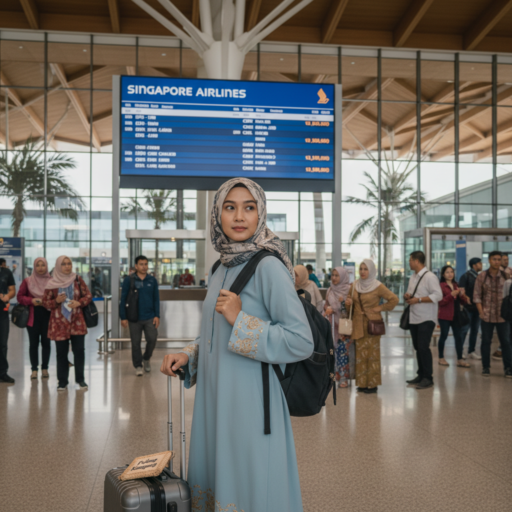 Singapore Airlines (SQ) — Rute ex Indonesia, Bagasi Umrah, Layanan | 2026