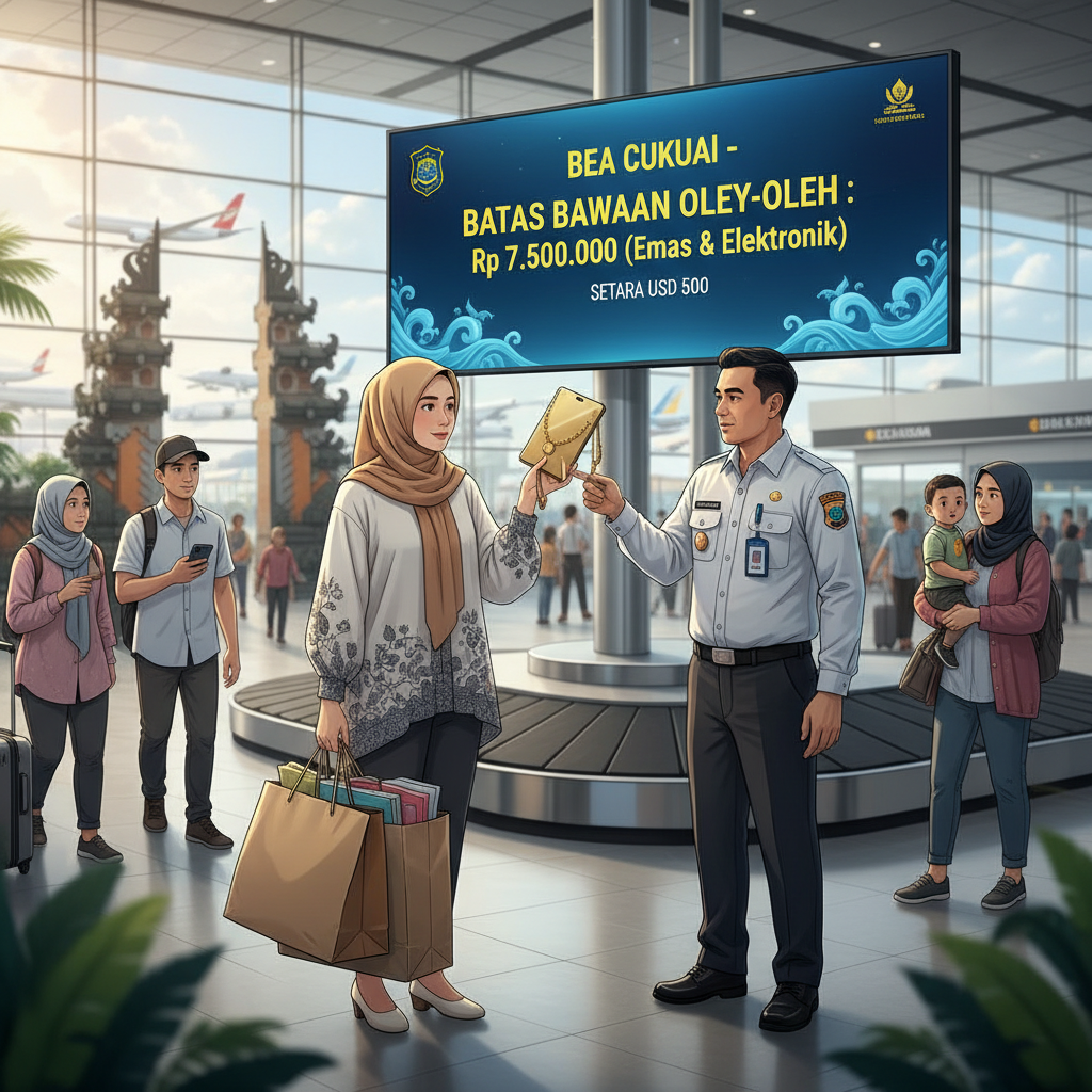 Bea Cukai 500 USD untuk Oleh-Oleh: Contoh Kasus Emas (Malaysia), iPhone (Singapura), Tas Branded (Hong Kong) 2026