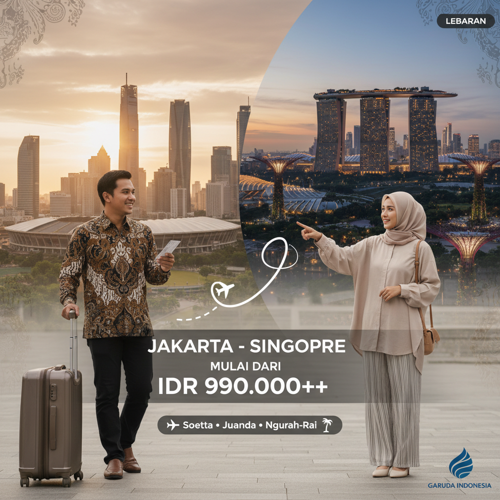 Tiket Pesawat Jakarta ke Singapore — Jadwal, Maskapai, Harga IDR | 2026