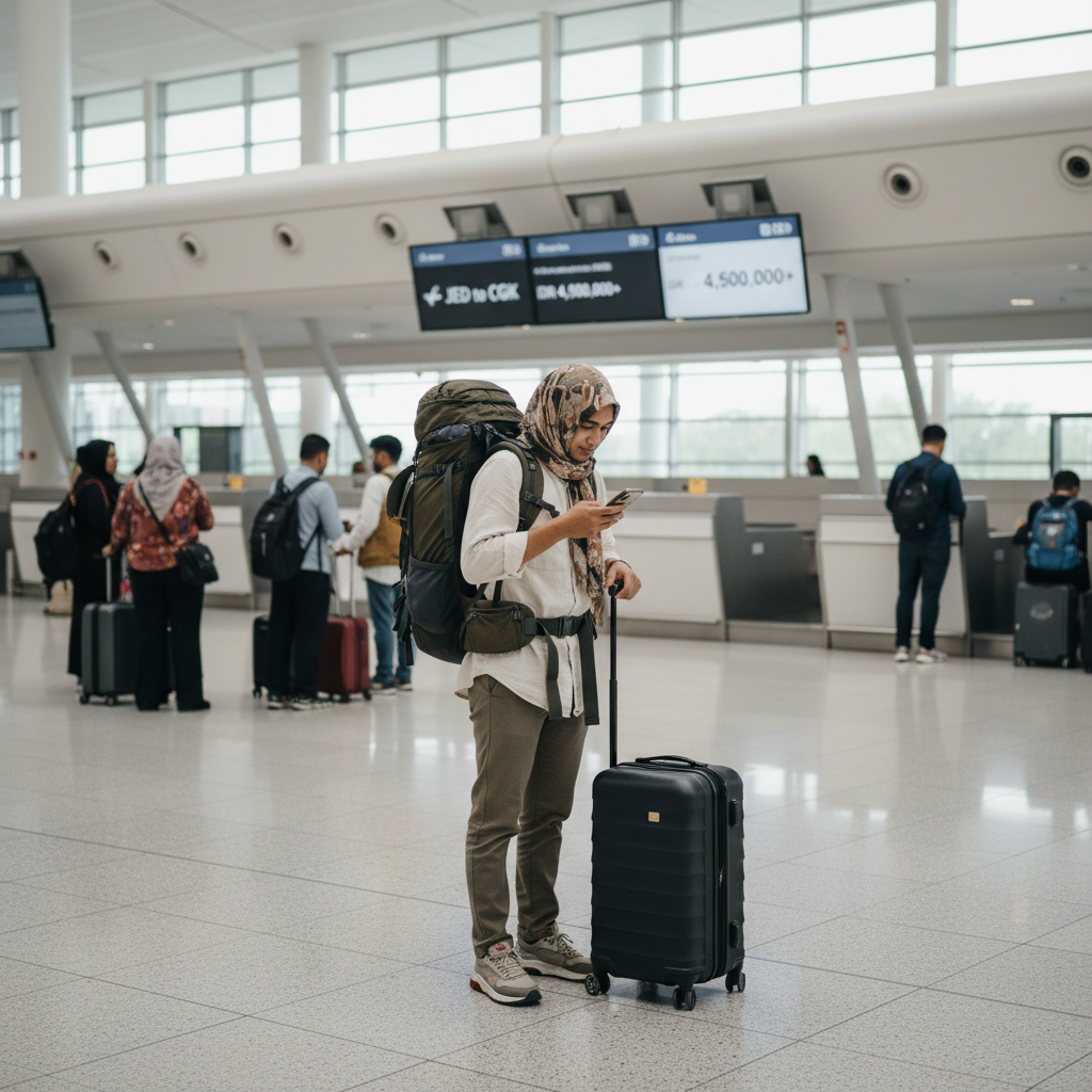 Tiket Pesawat Jeddah (JED) ke Jakarta (CGK) — Jadwal, Harga IDR | 2026