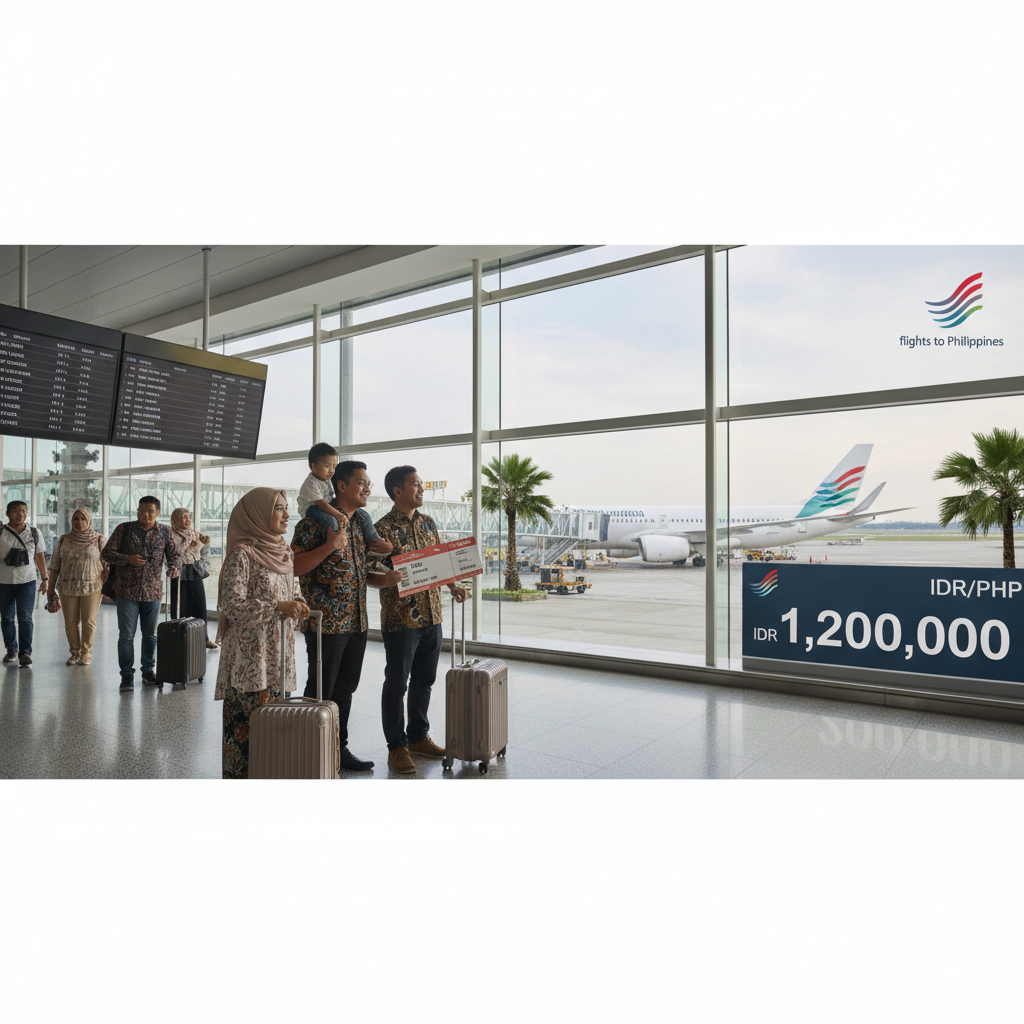 Tiket Pesawat ke Philippines dari Indonesia — Visa, Waktu Terbaik, Rute | 2026